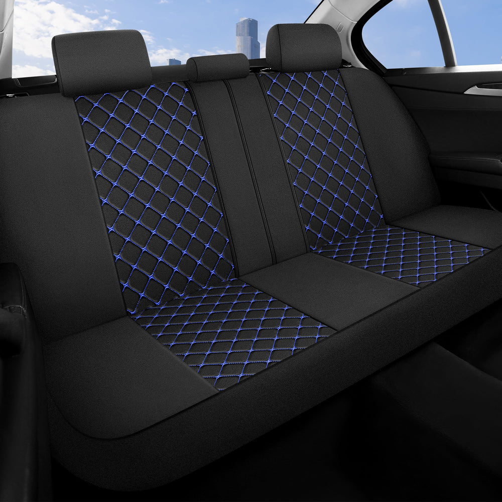 YGL mesh-fabric seat cover highlighting durability for daily use.