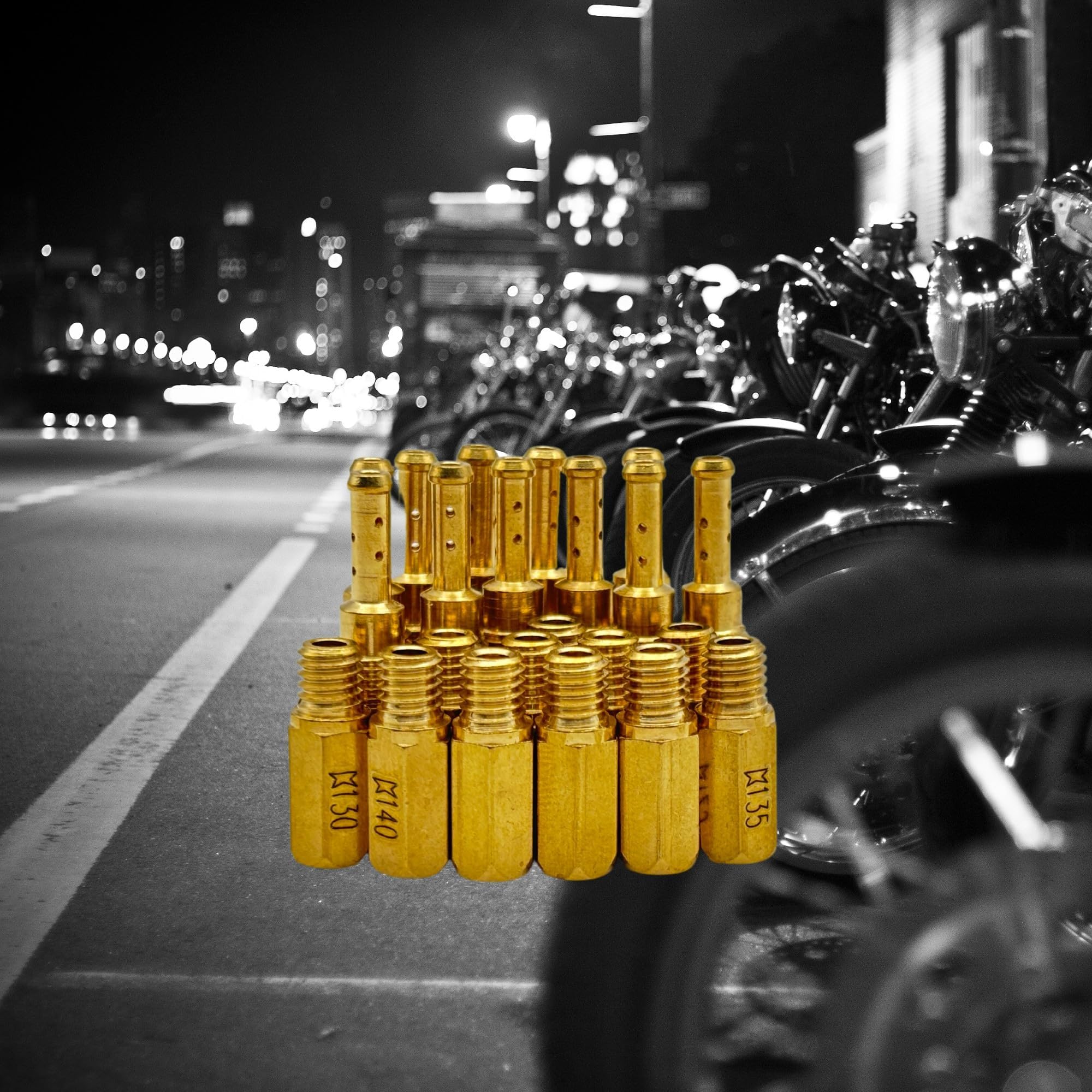 YGQ carb-jet-kit works with Honda, Yamaha, Kawasaki, KTM, Suzuki for varied bikes
