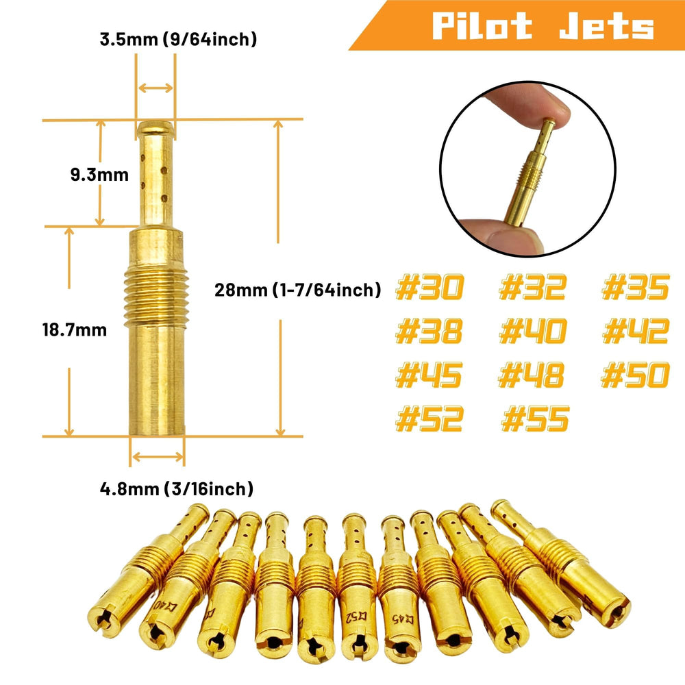 YGQ carb-jet-kit universal dirt bike fit offers broad compatibility and flexibility