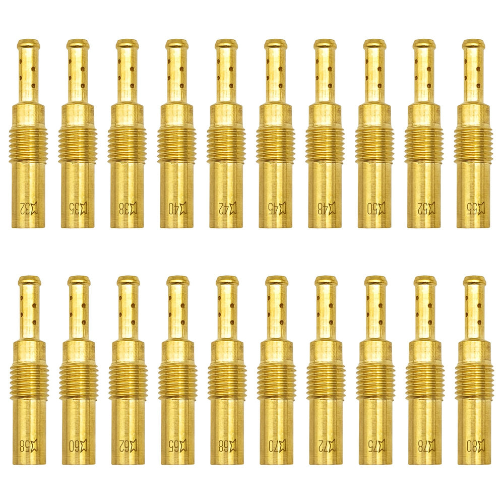 YGQ Slow Pilot Jet Kit package—complete 20-piece set for precise carb tuning.