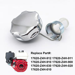 YGQ stainless steel fuel cap with gasket offers durable construction and secure sealing.