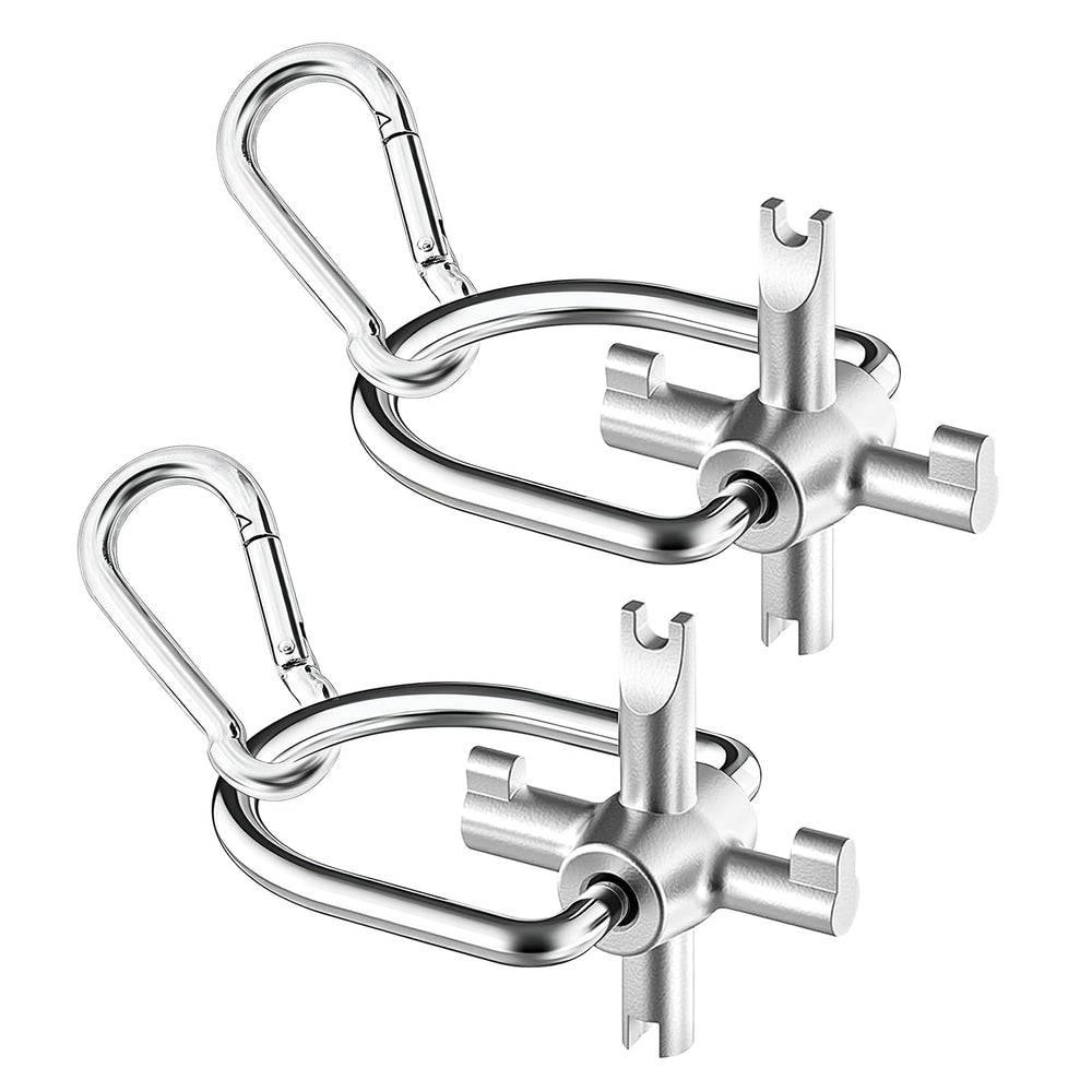 YGUAYINGC locking cap keys for HVAC use, compatible with R410A and R22 refrigerant caps
