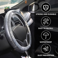 Yhalyea durable steering wheel cover guards against scratches and wear