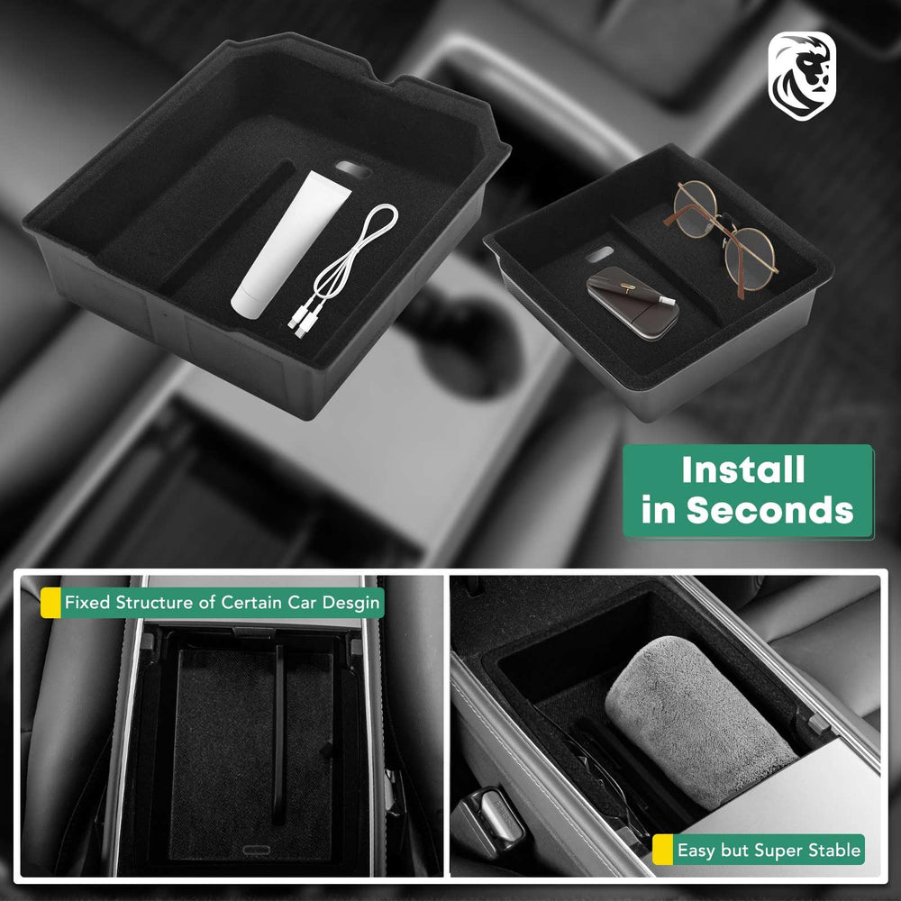 YHTAUTO organizer provides one-handed access to essentials during drives.