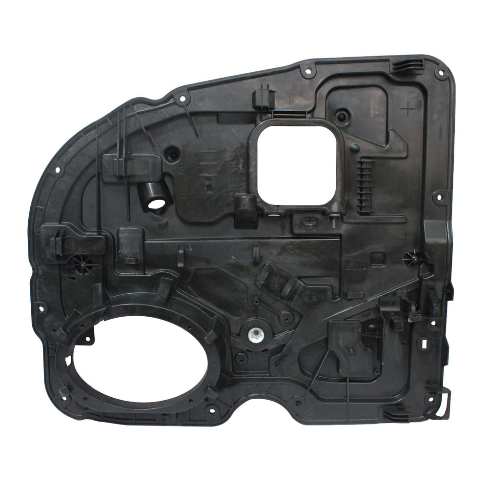 YHB rear left regulator on Ram 1500 DS, side installation view for reference.