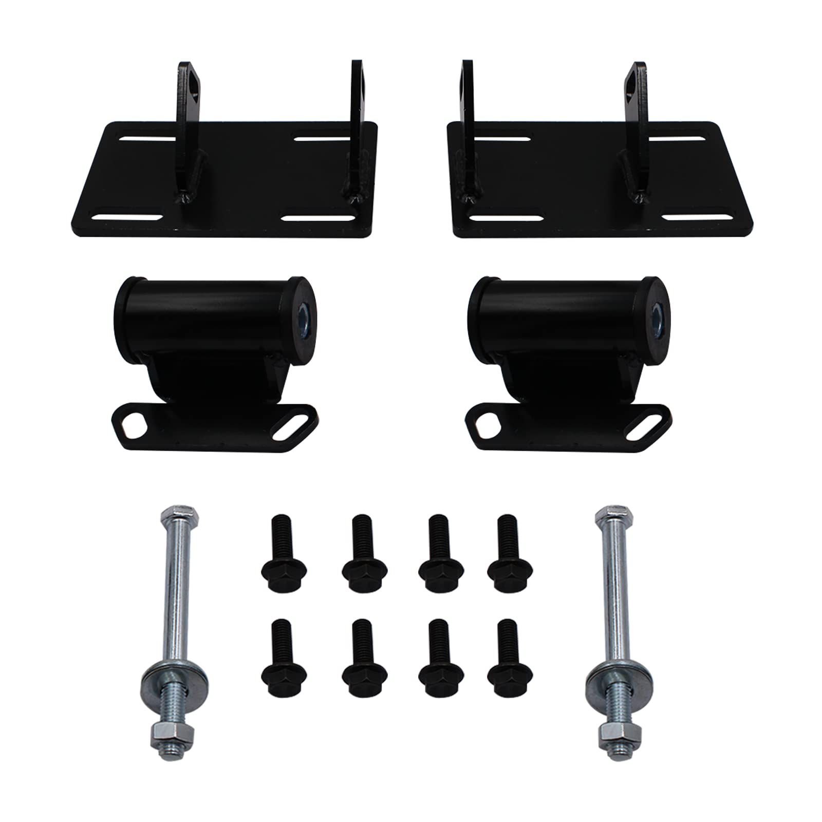 YHB kit parts layout demonstrates organized components for straightforward installation.