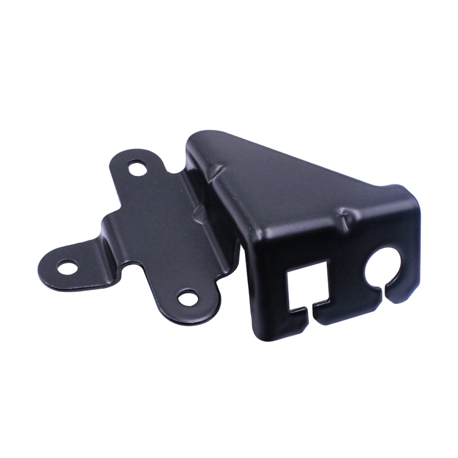 YHB front view shows compact, CNC-machined throttle bracket