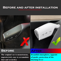 YHCDSEA decorative cover enhancing interior look for Tesla Model 3/Y in white