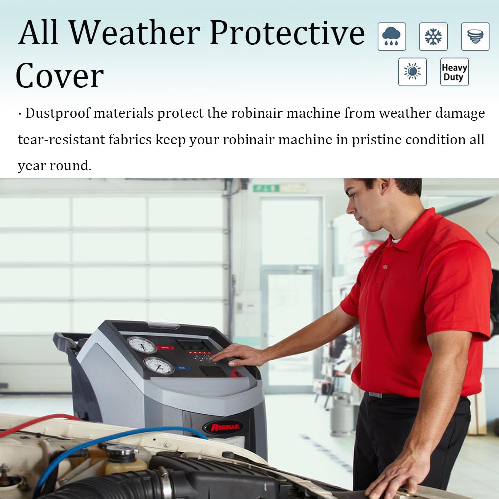 YHINGG three-year warranty on this Robinair dust cover for reliability