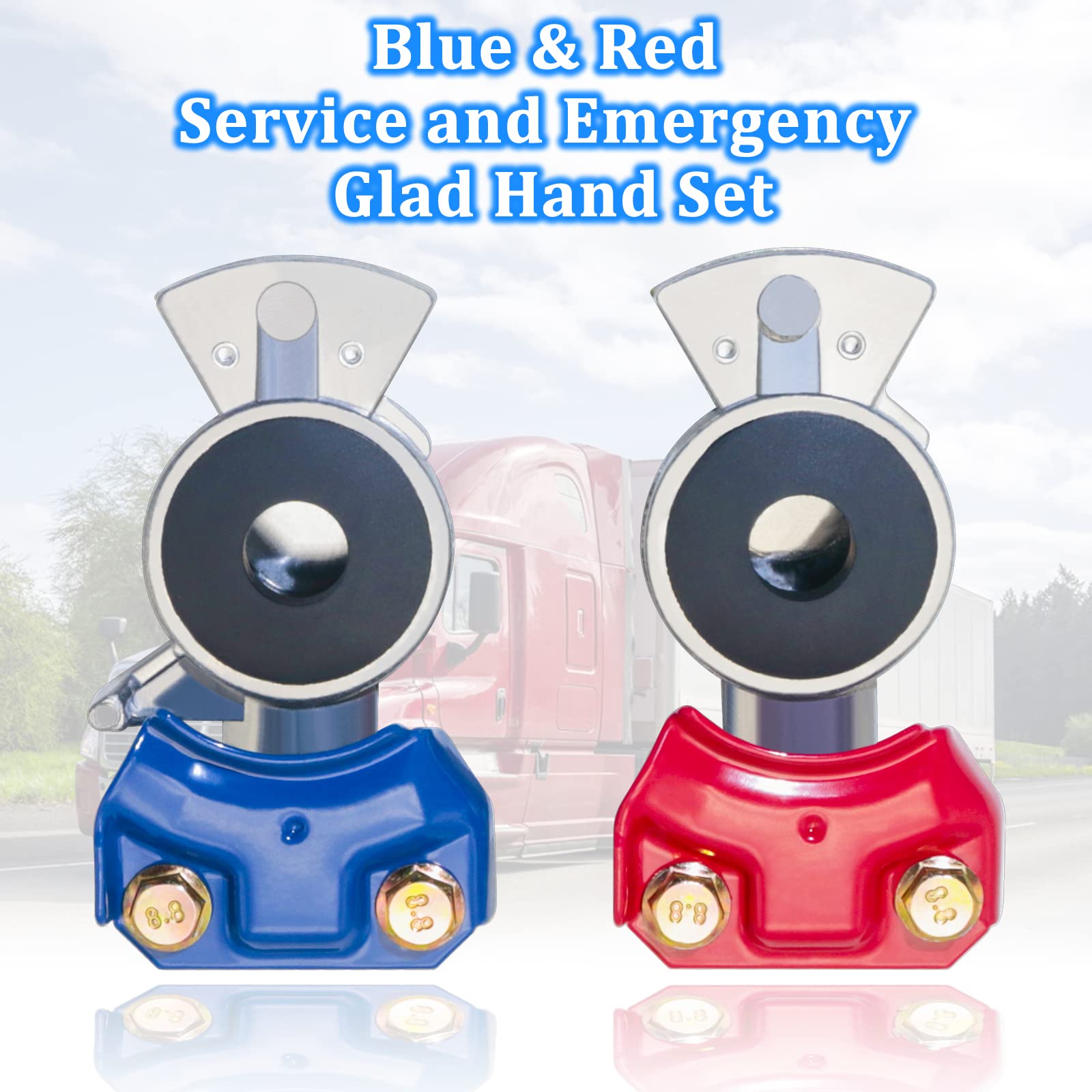 YiaChuii Glad Hands aluminum die-cast close-up emphasizes rugged durability and stainless plate.