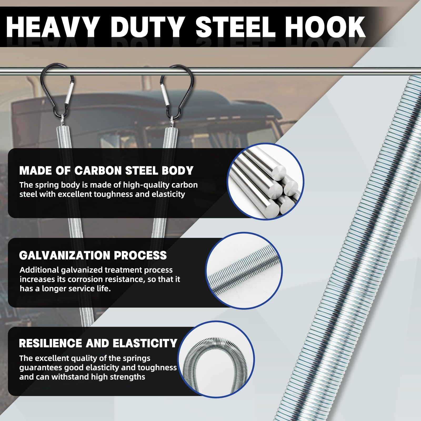 YiaChuii widened hook fits large crossbars and prevents slips