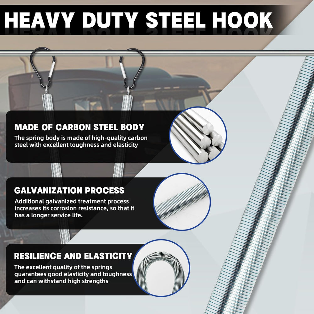 YiaChuii widened hook fits large crossbars and prevents slips