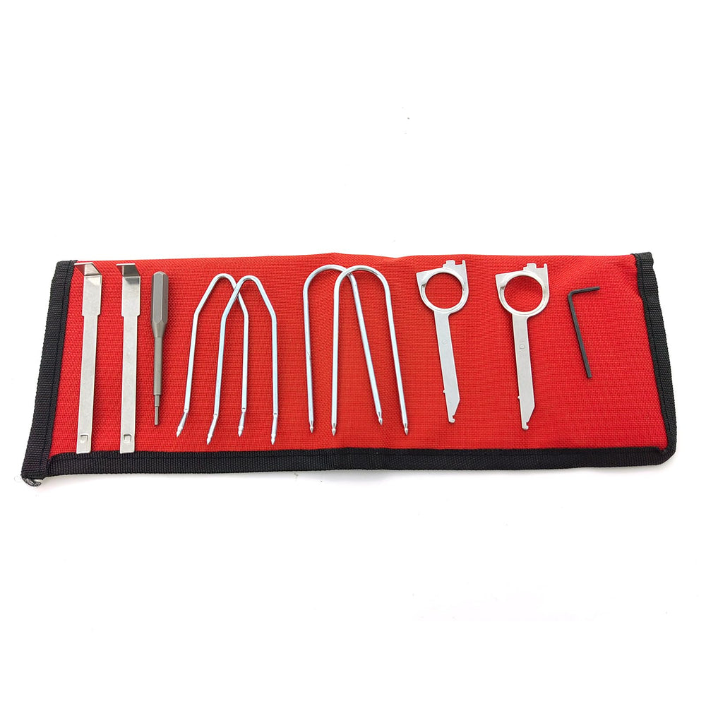 Allen wrench included to secure components during installation.