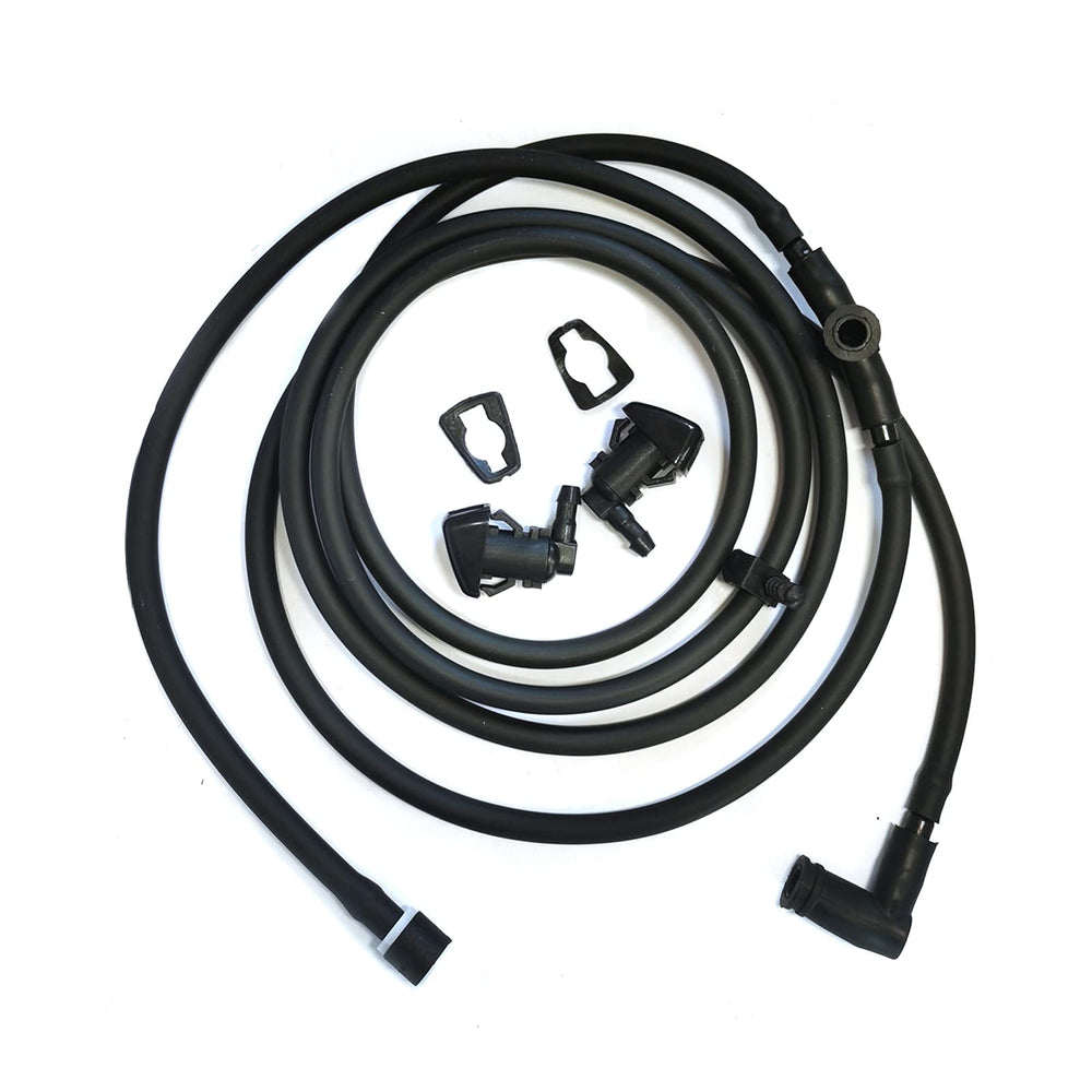 YIENAKFUN packaged kit includes two nozzles and hose for easy replacement.