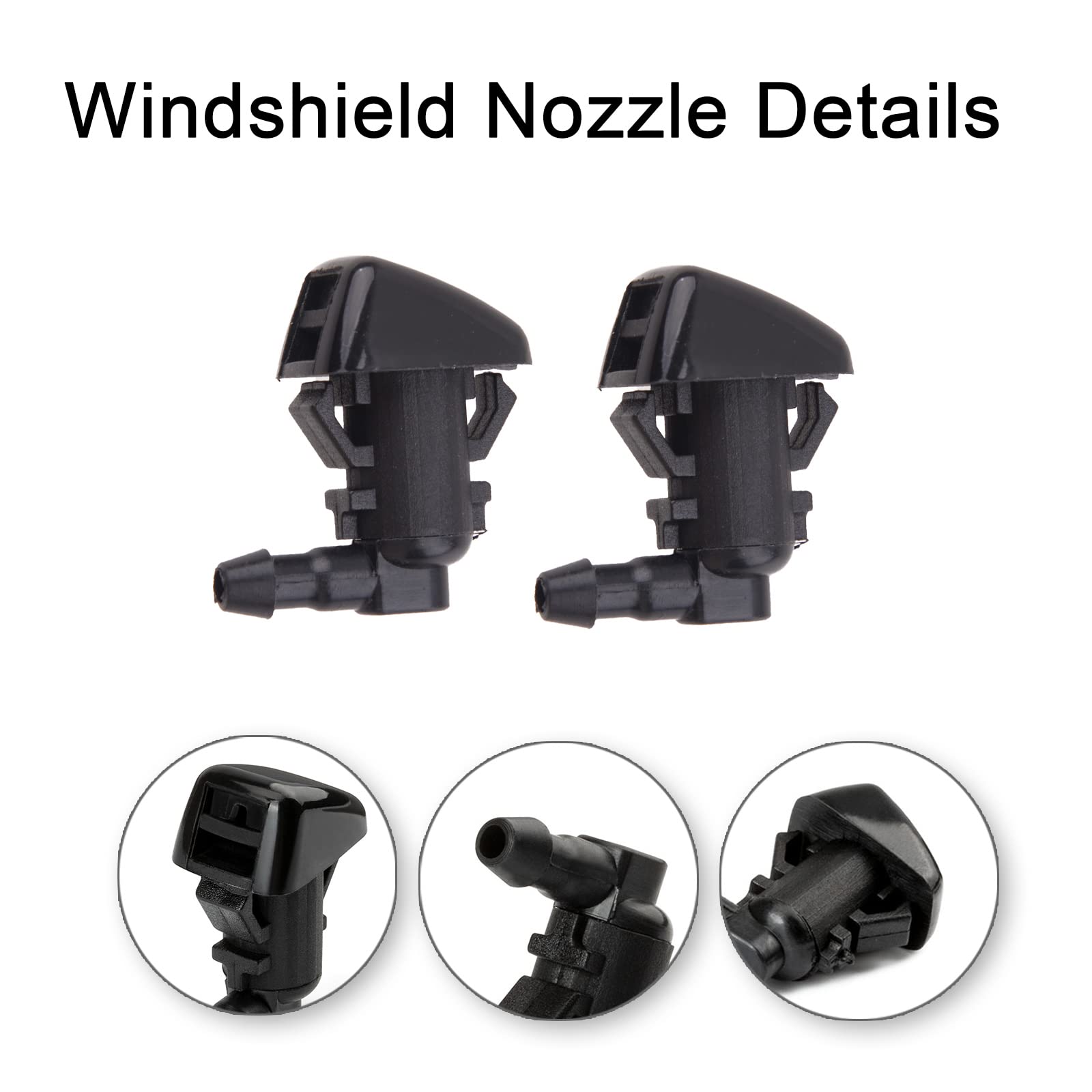 YIENAKFUN washer hose and nozzles highlight durable connectors for reliable spray.