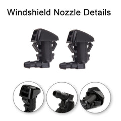 YIENAKFUN washer hose and nozzles highlight durable connectors for reliable spray.