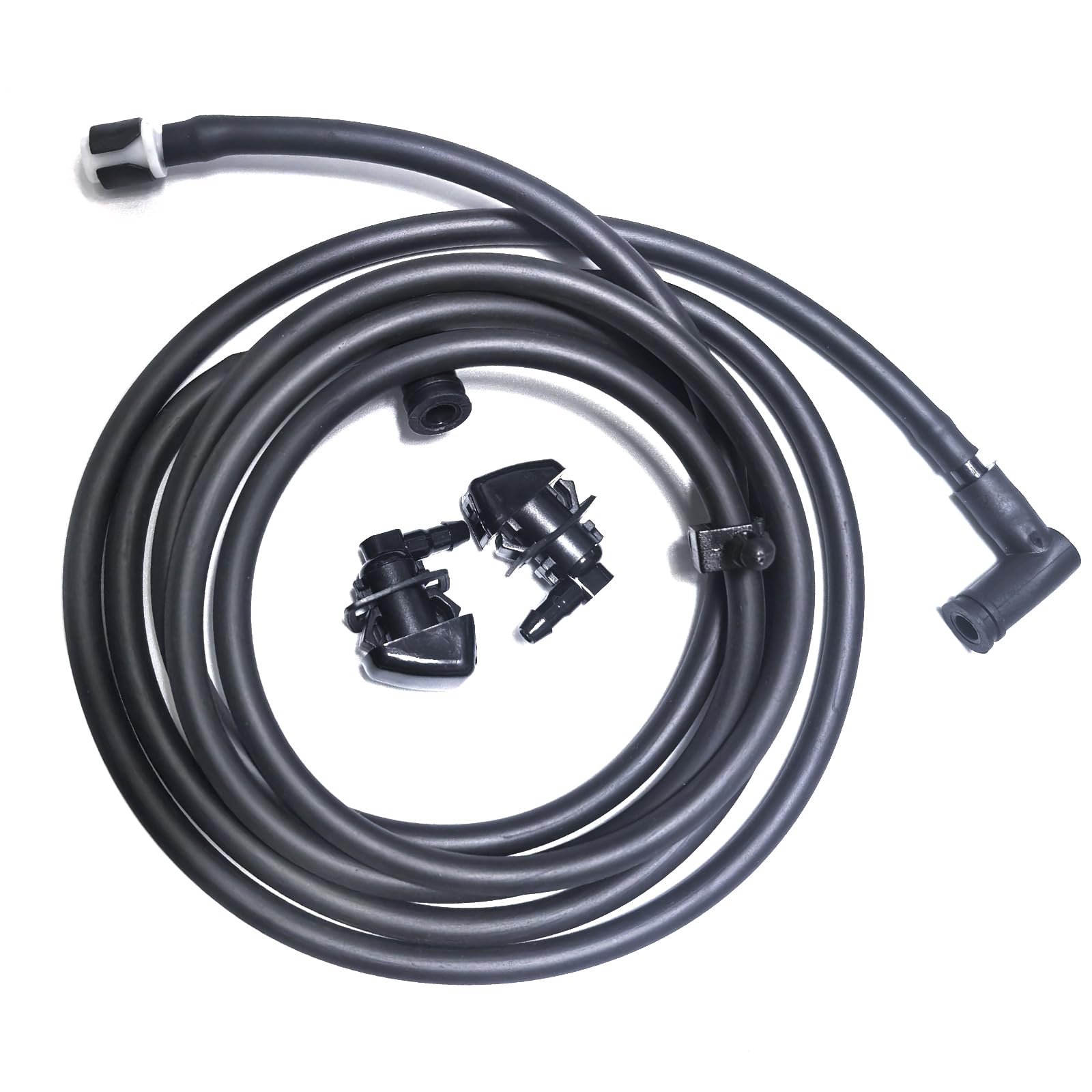 YIENAKFUN hose assembly closeup highlights flexible, leak-resistant tubing.
