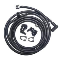 YIENAKFUN windshield washer nozzle kit closeup shows durable, corrosion-resistant components.