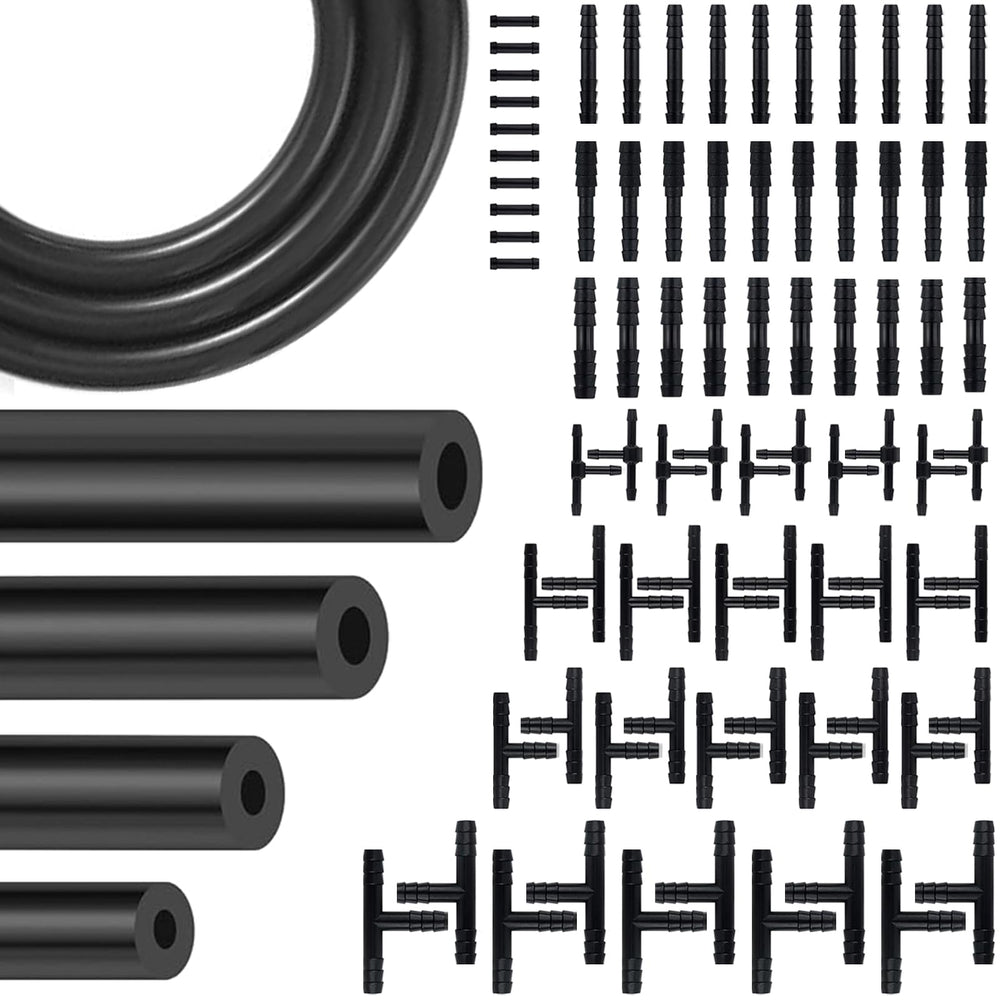 YIENFBEV 84-pcs vacuum lines kit with flexible hoses for engine bay use