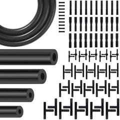 YIENFBEV 84-pcs vacuum lines kit with flexible hoses for engine bay use