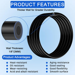 YIENFBEV engine vacuum hose kit arranged for quick upgrades