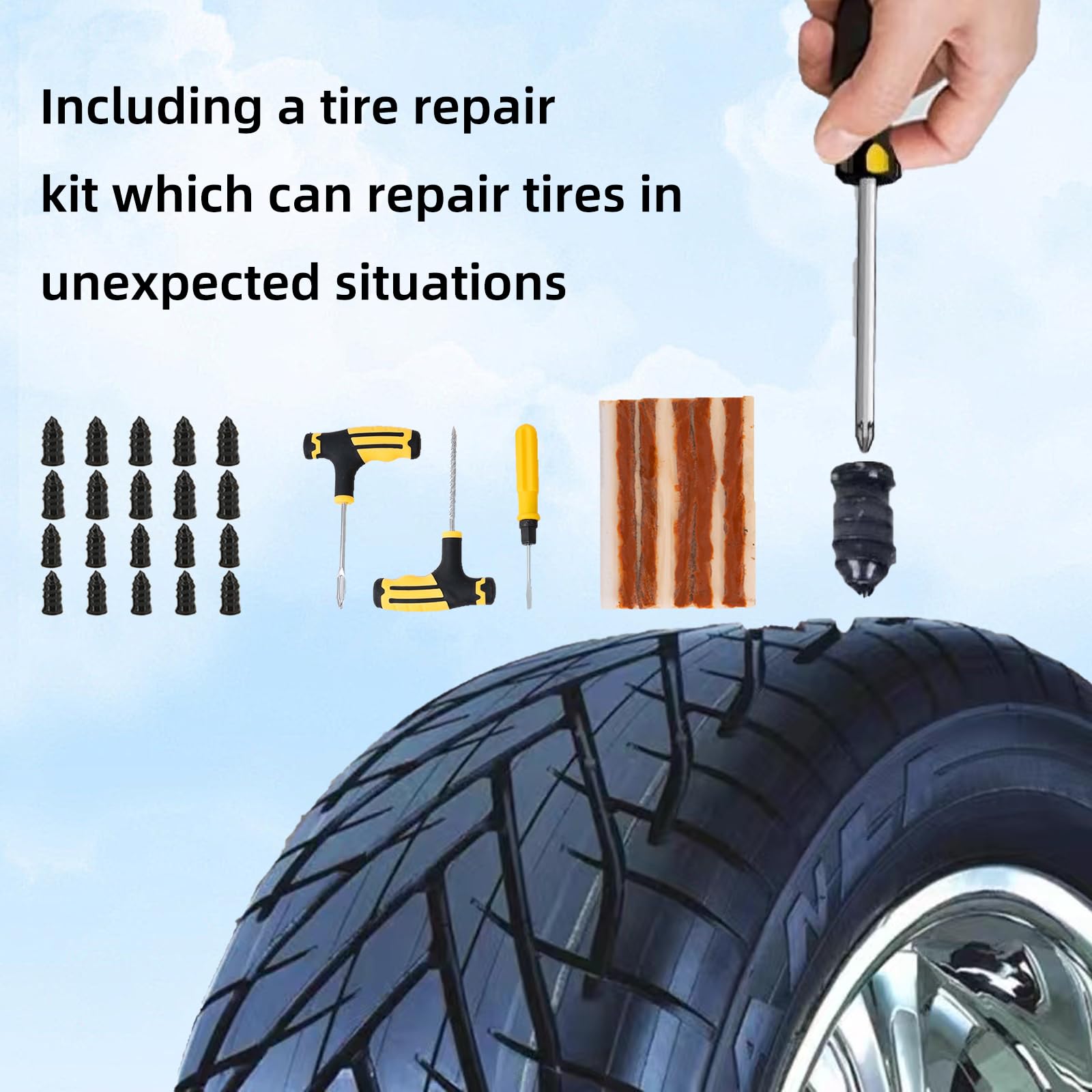 Yieokei jack pads use durable rubber to protect undercarriage.