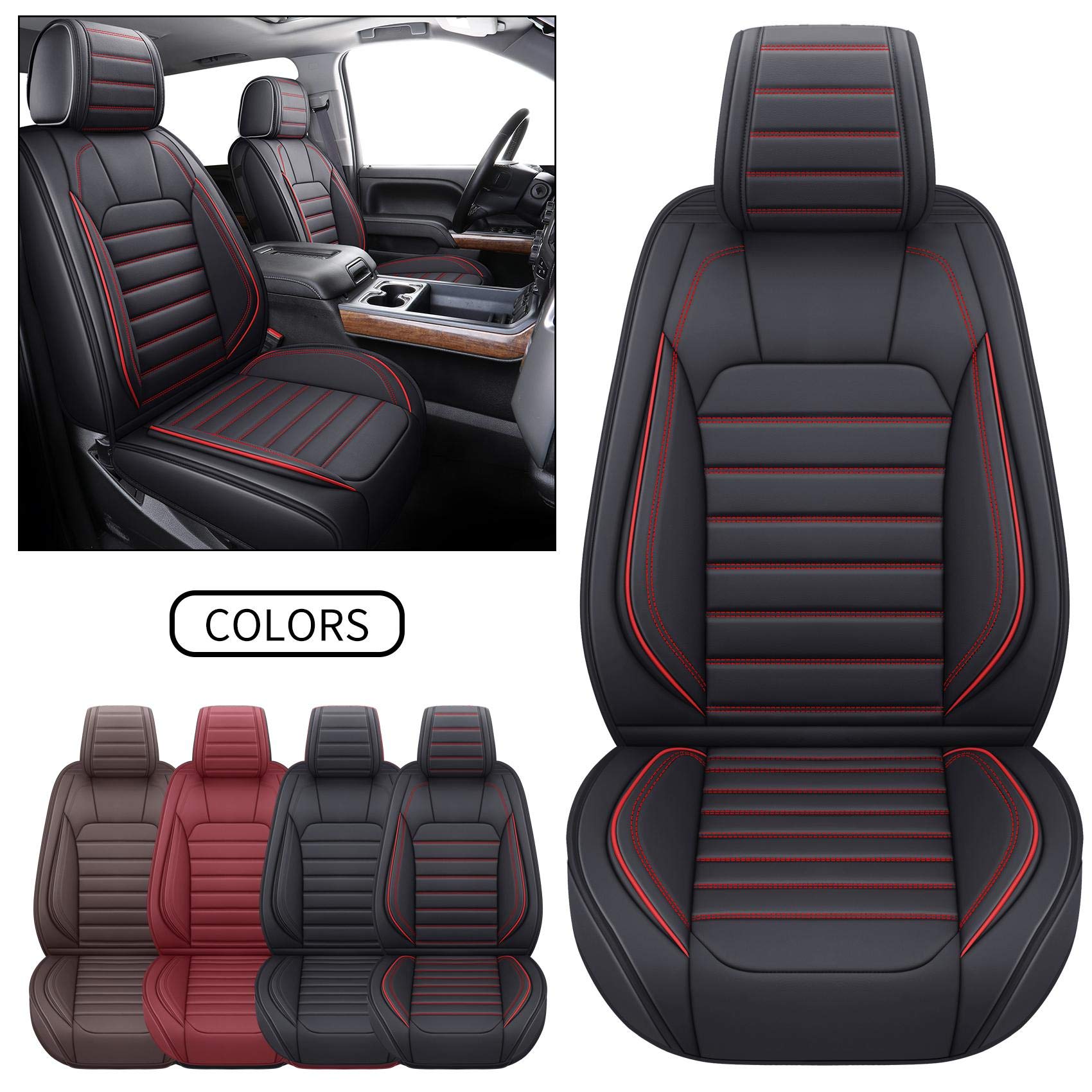 YIERTAI Chevy Silverado seat cover easy installation guide, quick setup with manual