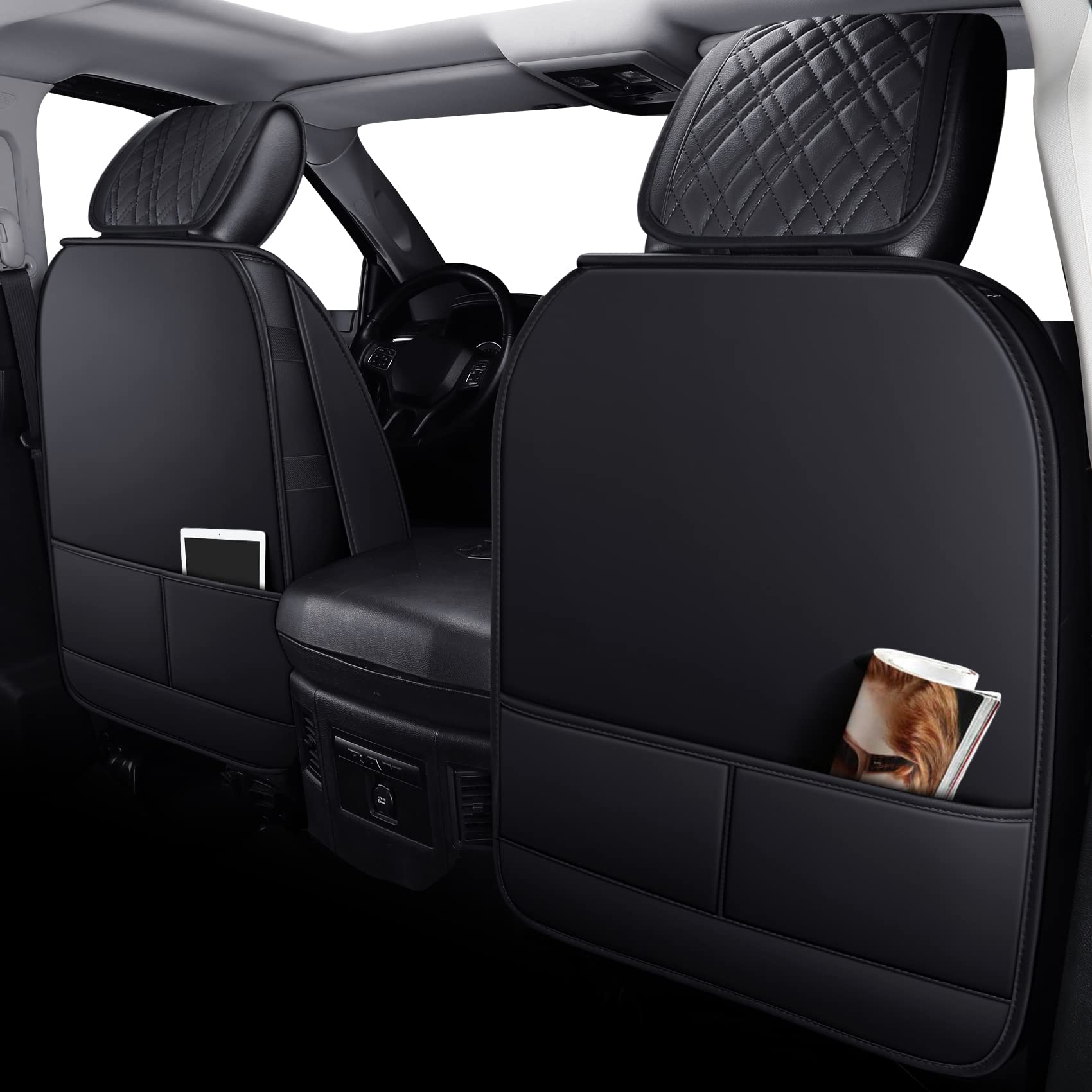 YIERTAI Dodge Ram full-set rear seat cover shields upholstery