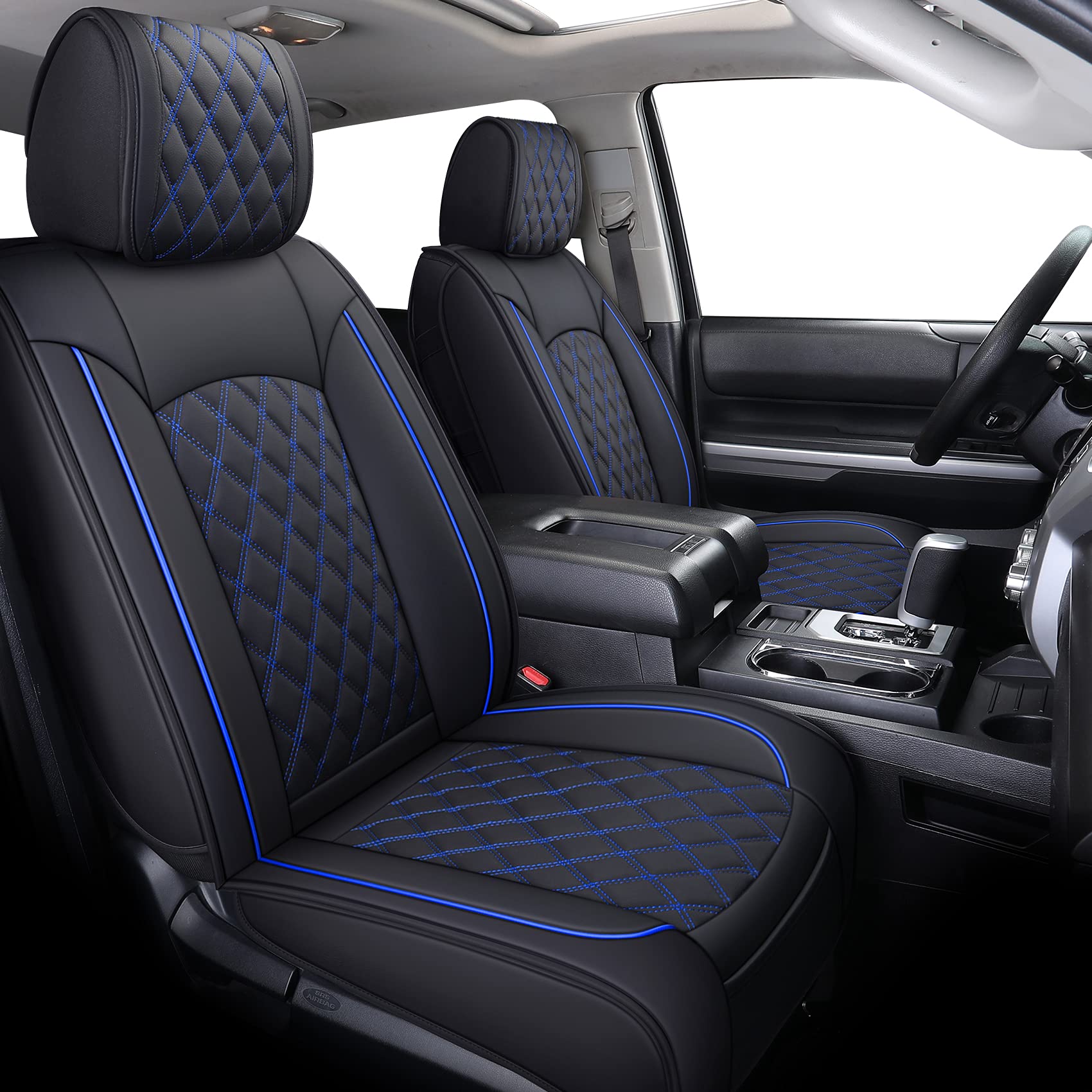 YIERTAI front-row seat covers for Tundra with full protection and style