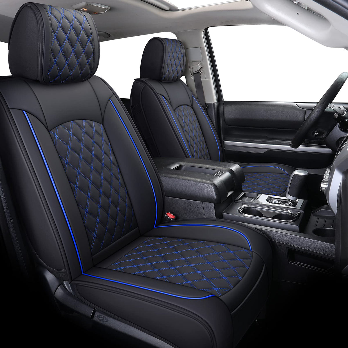 YIERTAI front-row seat covers for Tundra with full protection and style