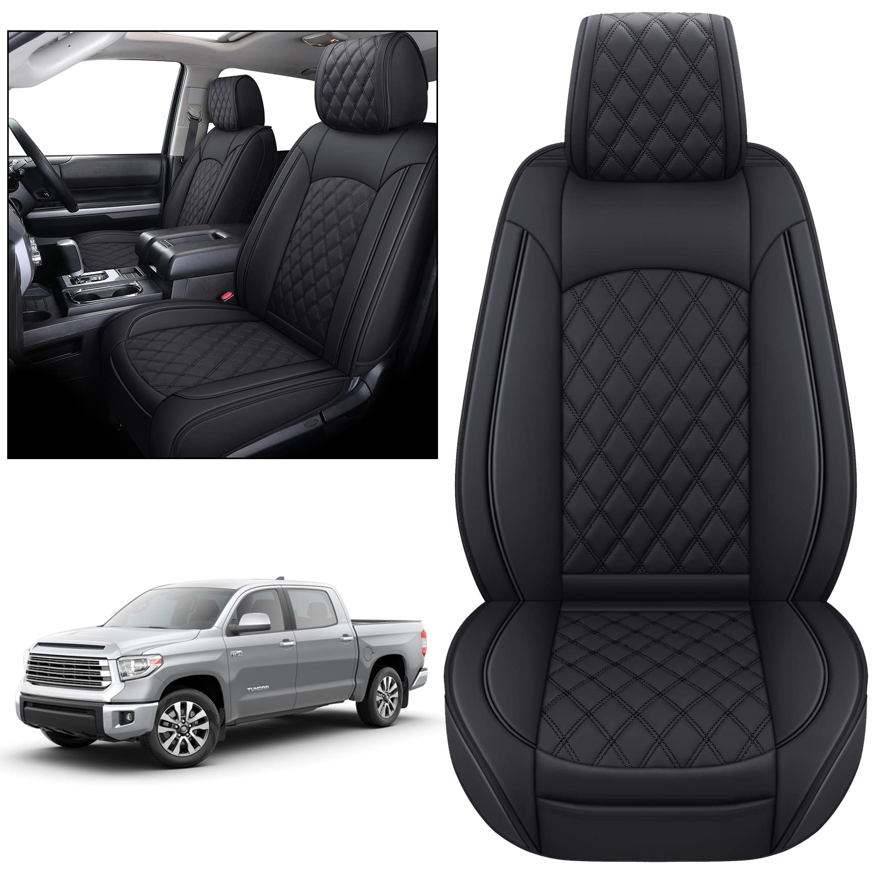 YIERTAI anti-slip bottom keeps seats steady during driving.