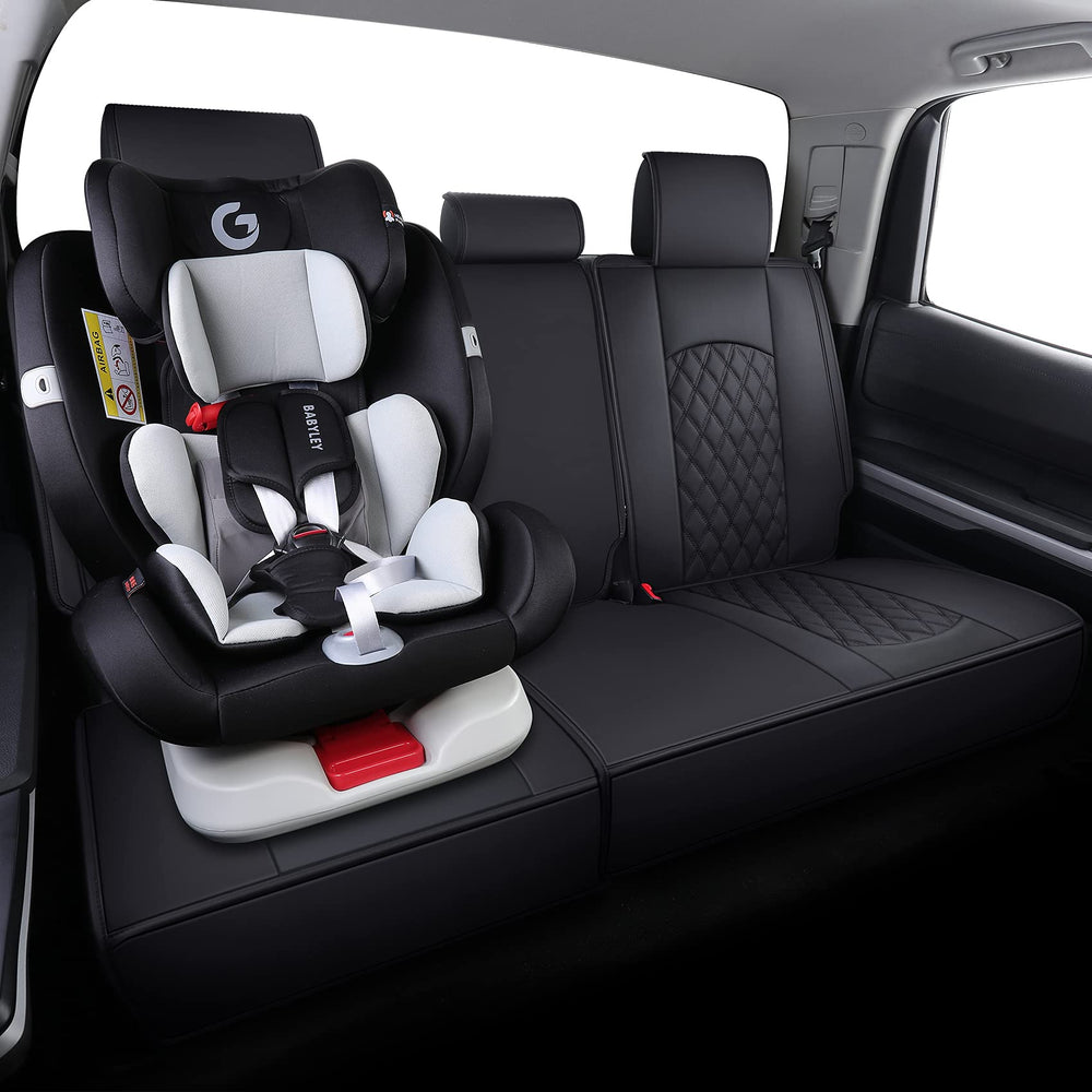 YIERTAI Tundra seat covers non-slip bottom prevents shifting while driving