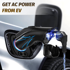 Compact YIGPAIPO V2L design fits in a glove box for trips and camping