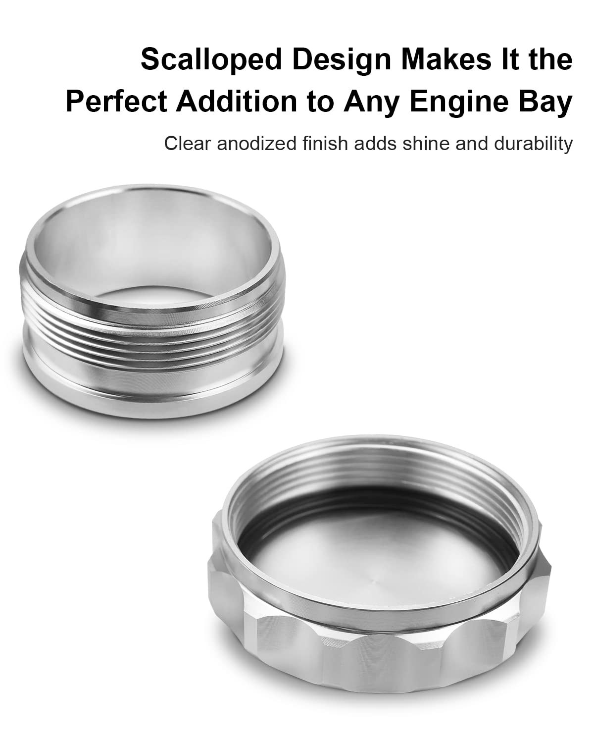 YIGUCS high-precision filler neck cap perfect for aftermarket upgrades.