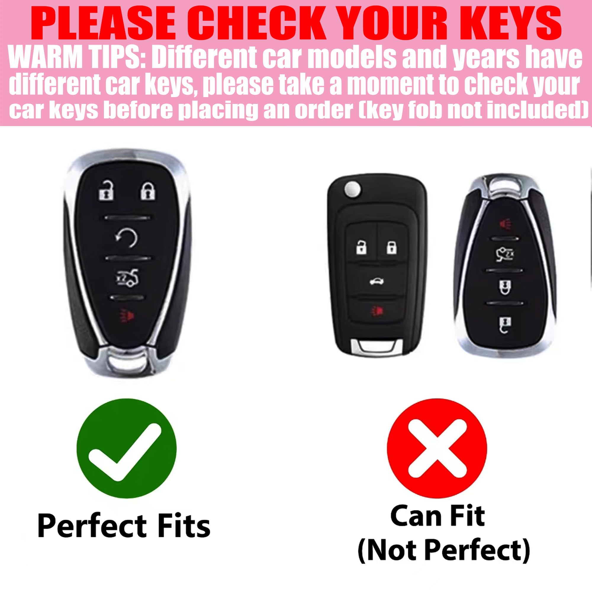 YIKECASE soft TPU key fob shell provides slim, durable protection and easy button presses.
