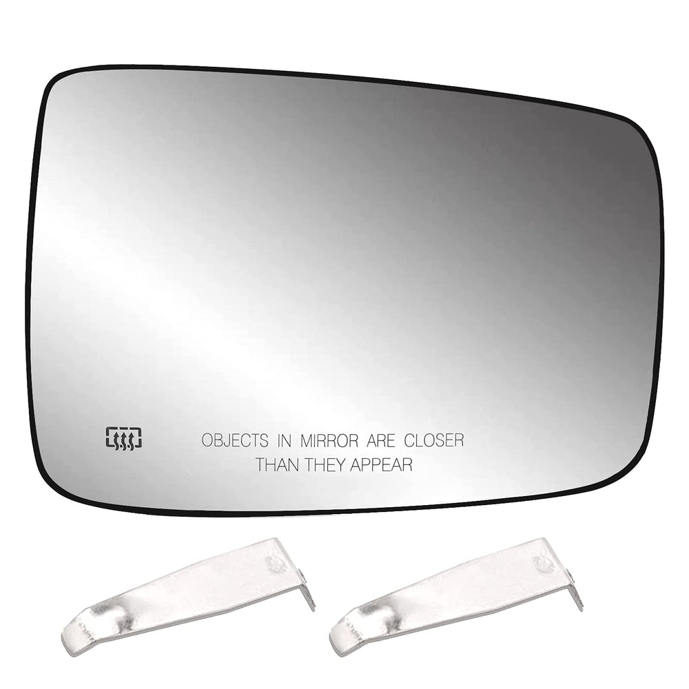 Yikesai right-side mirror glass provides clear side views for quick checks