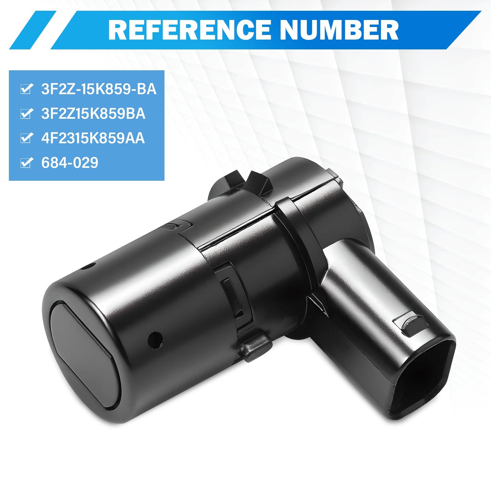 Yikesai four-sensor set restoring full parking detection coverage