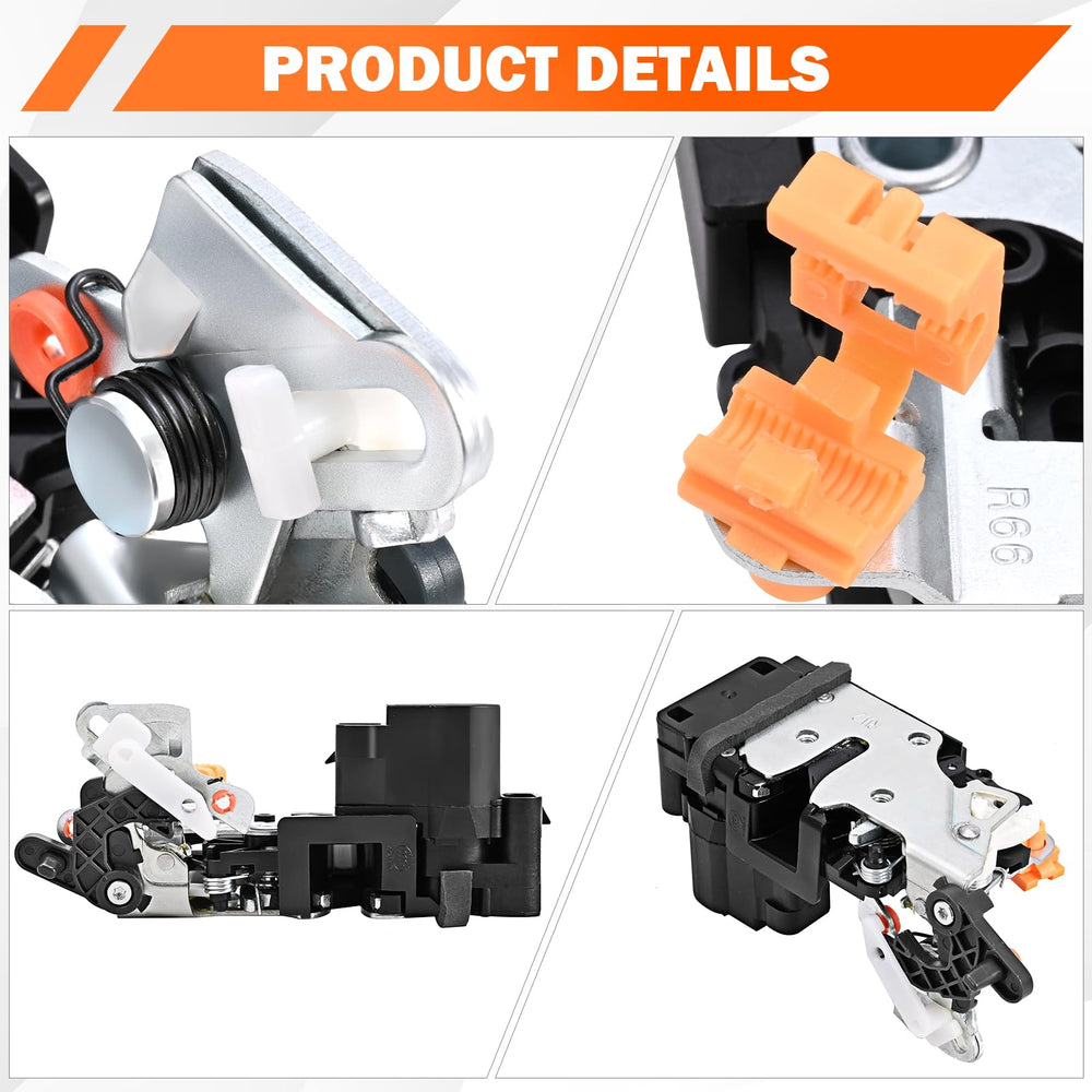 Yikesai compatibility map for GM trucks and SUVs with rear-right actuator.