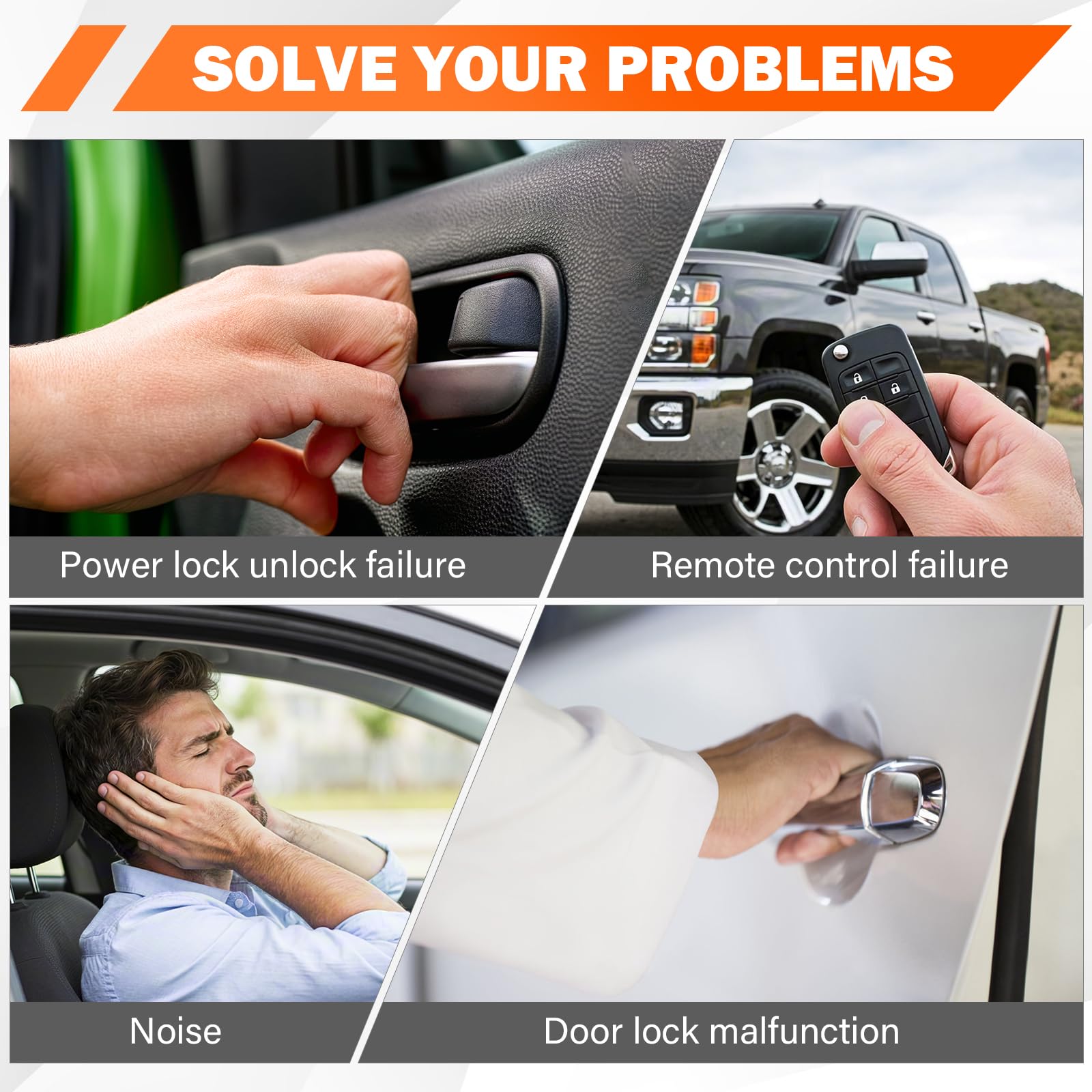Yikesai quick-install door lock actuator guide for easy replacement.