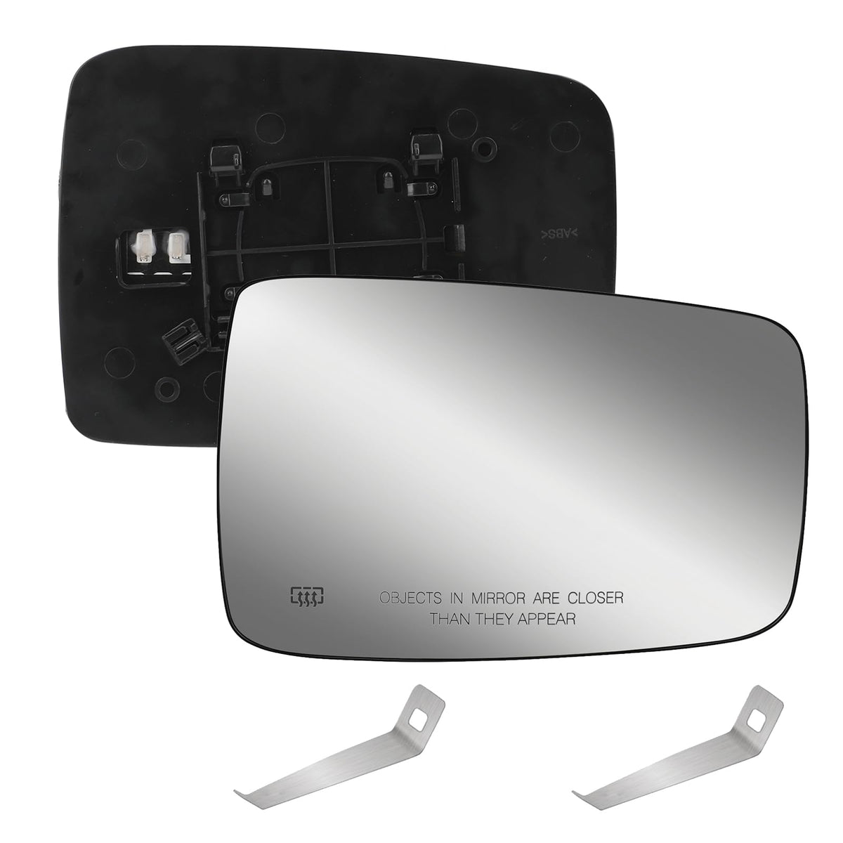 Yikesai passenger right heated mirror glass for Dodge Ram improves winter visibility