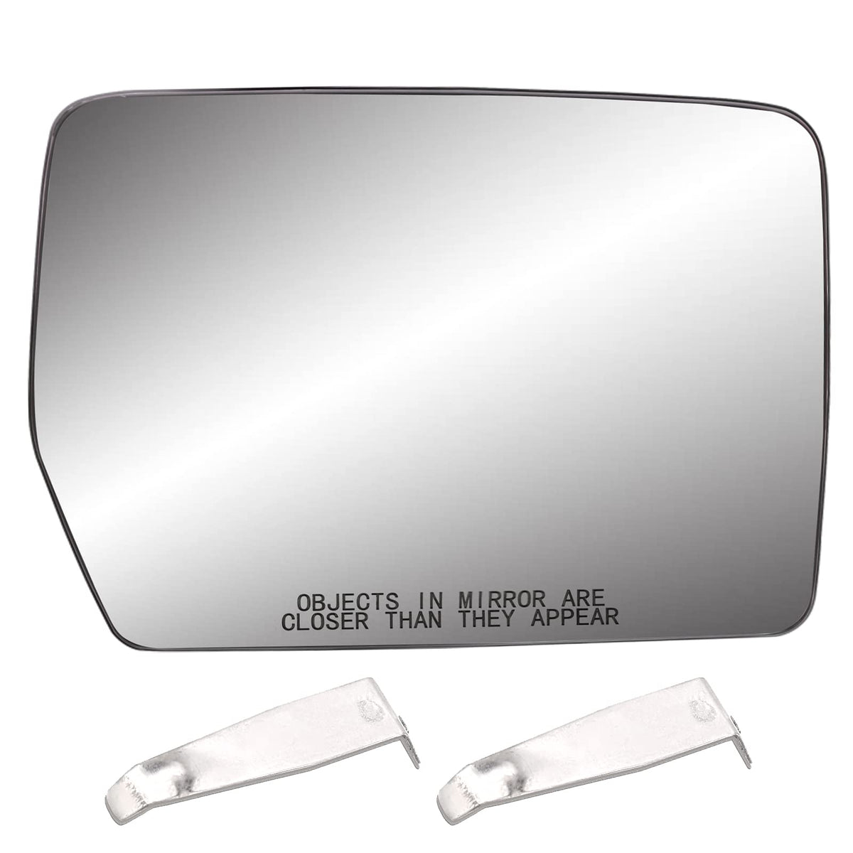 Yikesai passenger right heated mirror glass with Ford F-150 fitment for improved visibility.