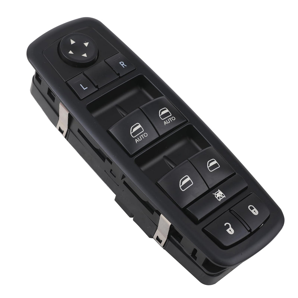 Yikesai Power Master window switch driver-side bezel with blue illumination for easy replacement.