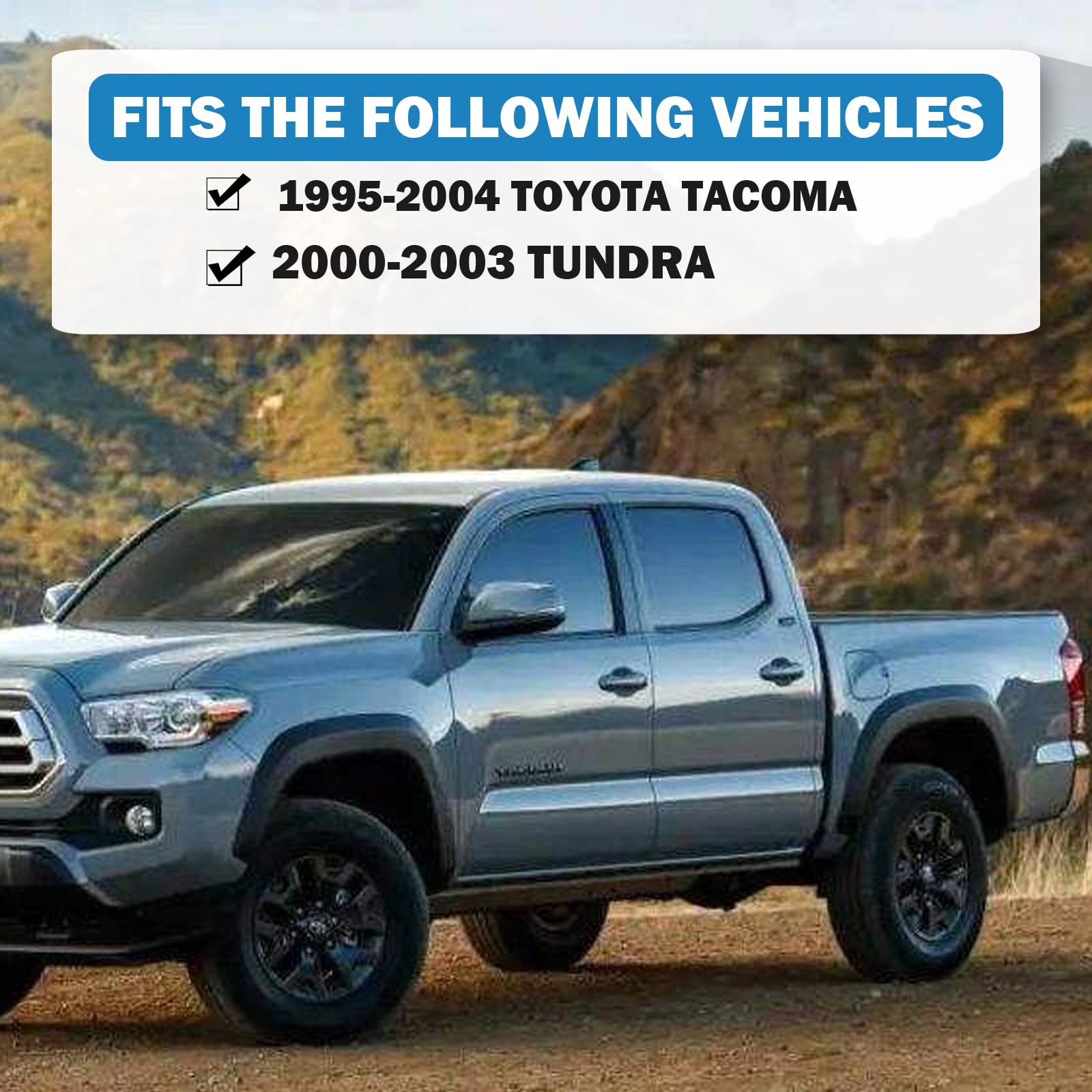 Yikesai Toyota Tundra fuel door lock fitment for seamless replacement.