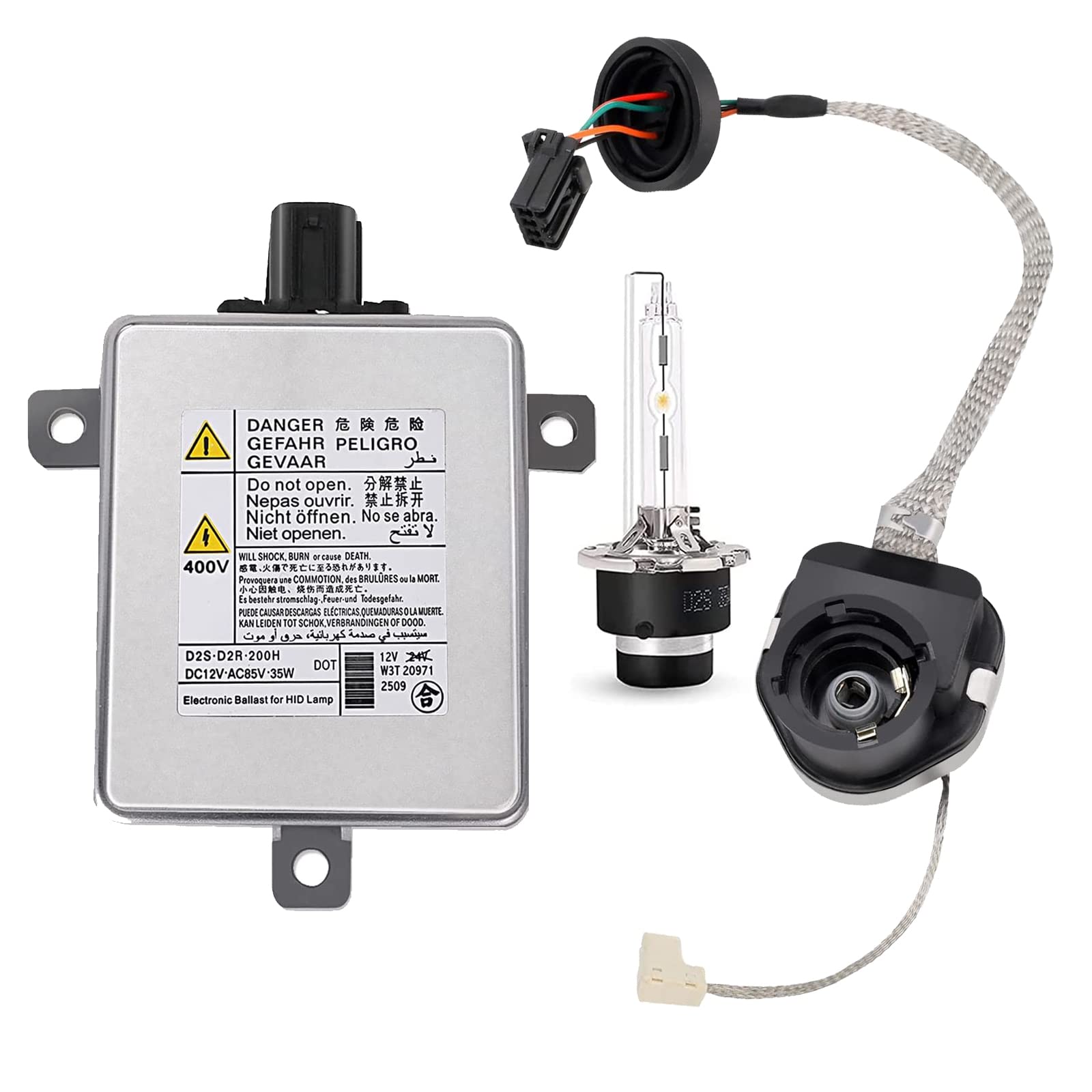 Yikesai W3T19371 Xenon ballast-igniter kit ready for HID replacement