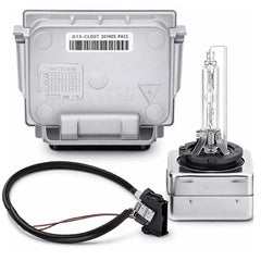 Yikesai xenon ballast igniter and D1S bulb kit ready for plug-and-play installation.