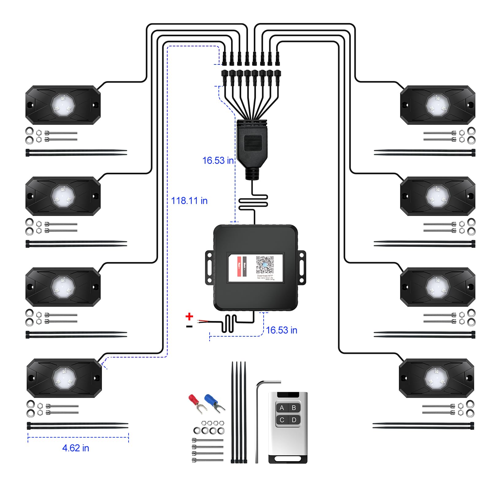 YiLaie plug-and-play design simplifies installation with secure rubber cap.