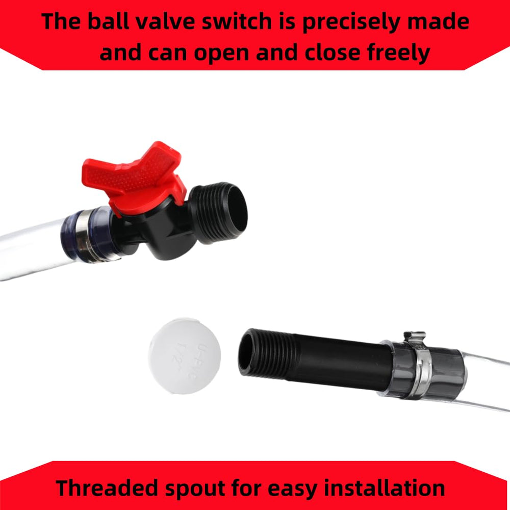 Yilenxuri hose with threaded port for easy installation