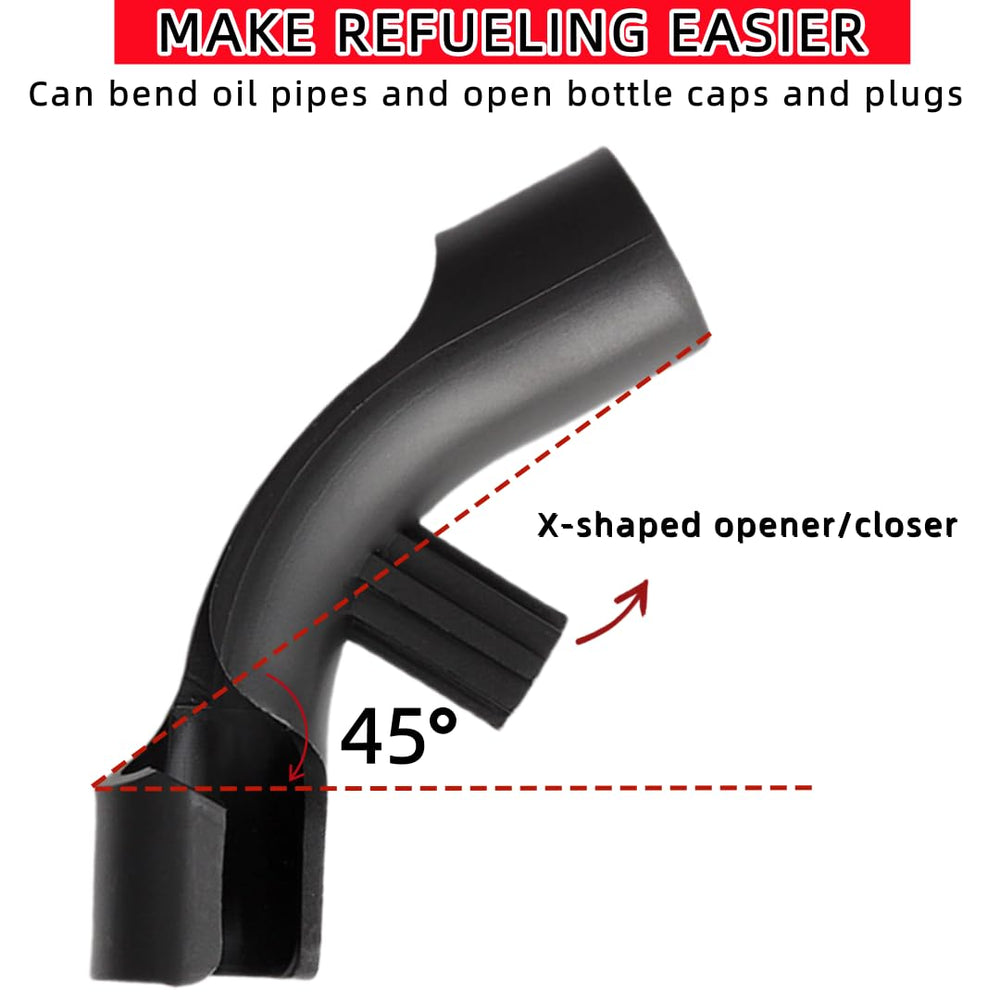 Yilenxuri transparent PVC hose lets you monitor flow and avoid overflow.