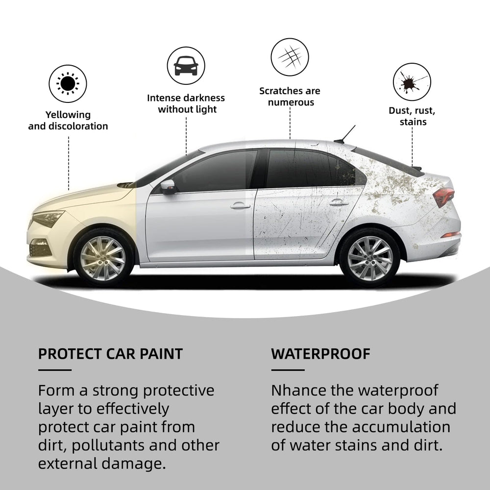 YILEST all-vehicle-type protection demonstrates versatile use on various finishes.