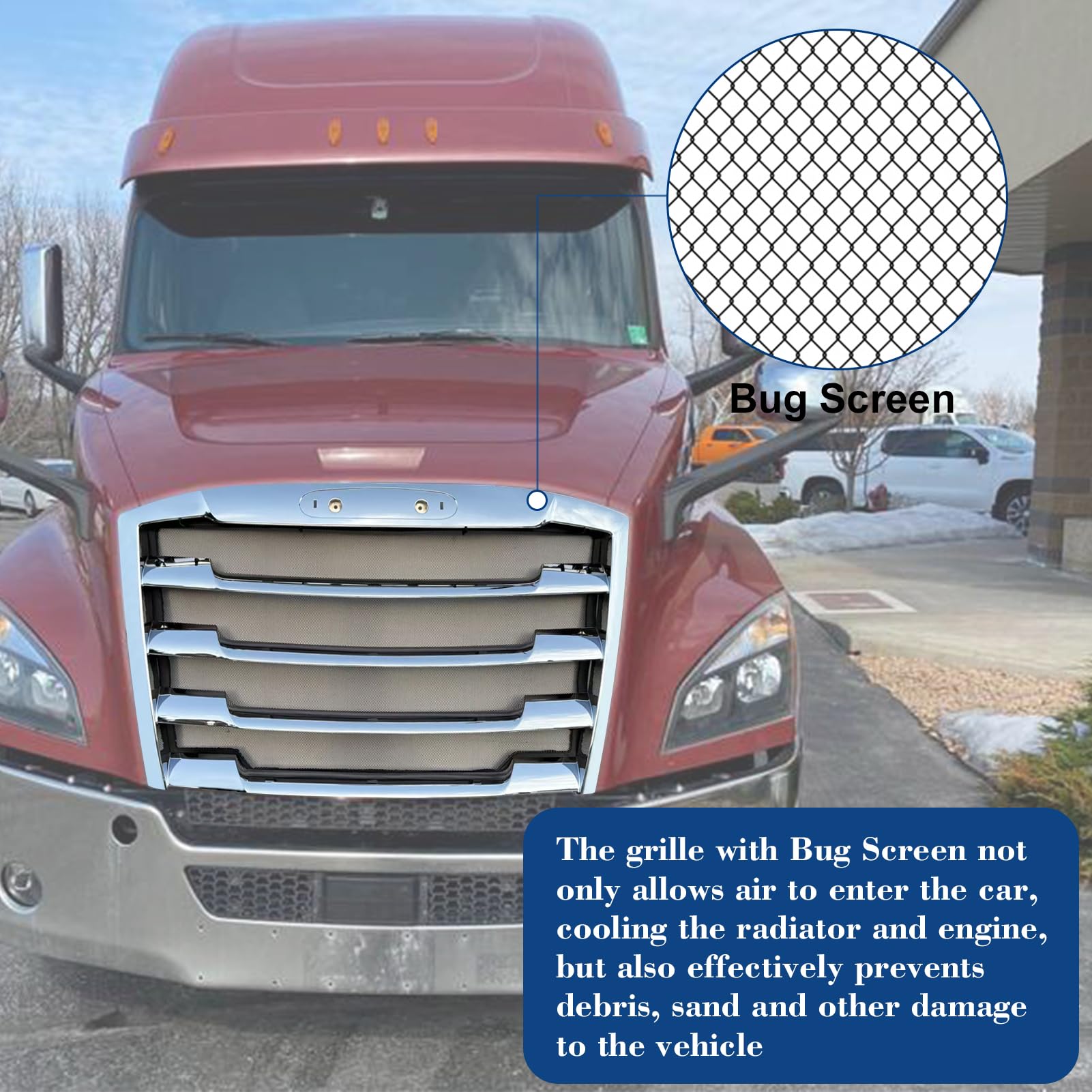 Yingtour packaged grille with bug screen ready for install